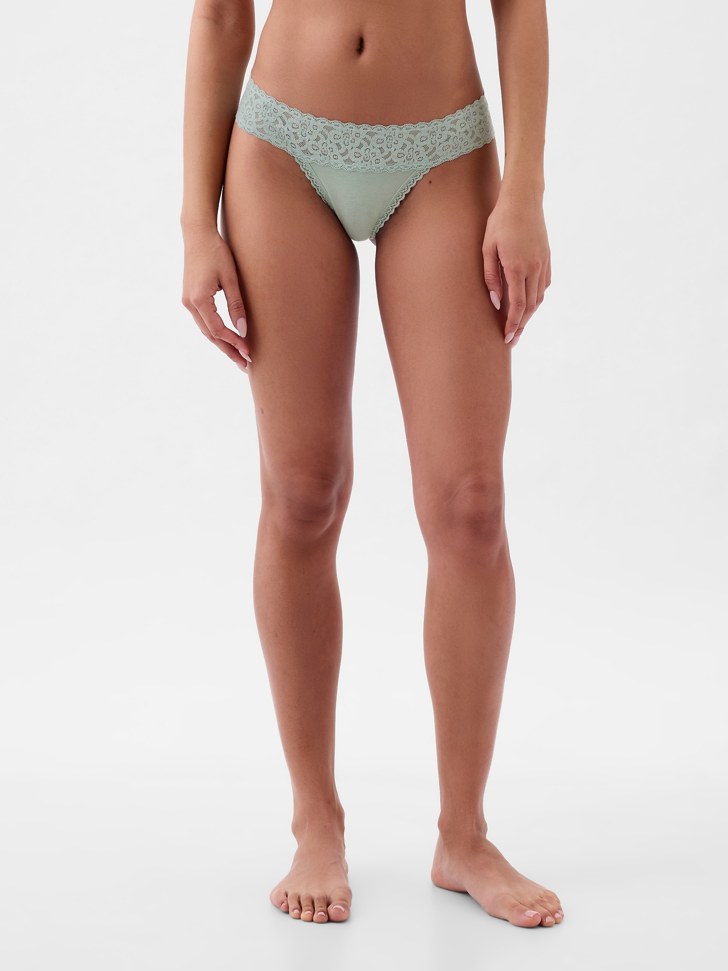 100PCS Women Sexy Lace Thong Women′ S Underwear Cotton Crotch