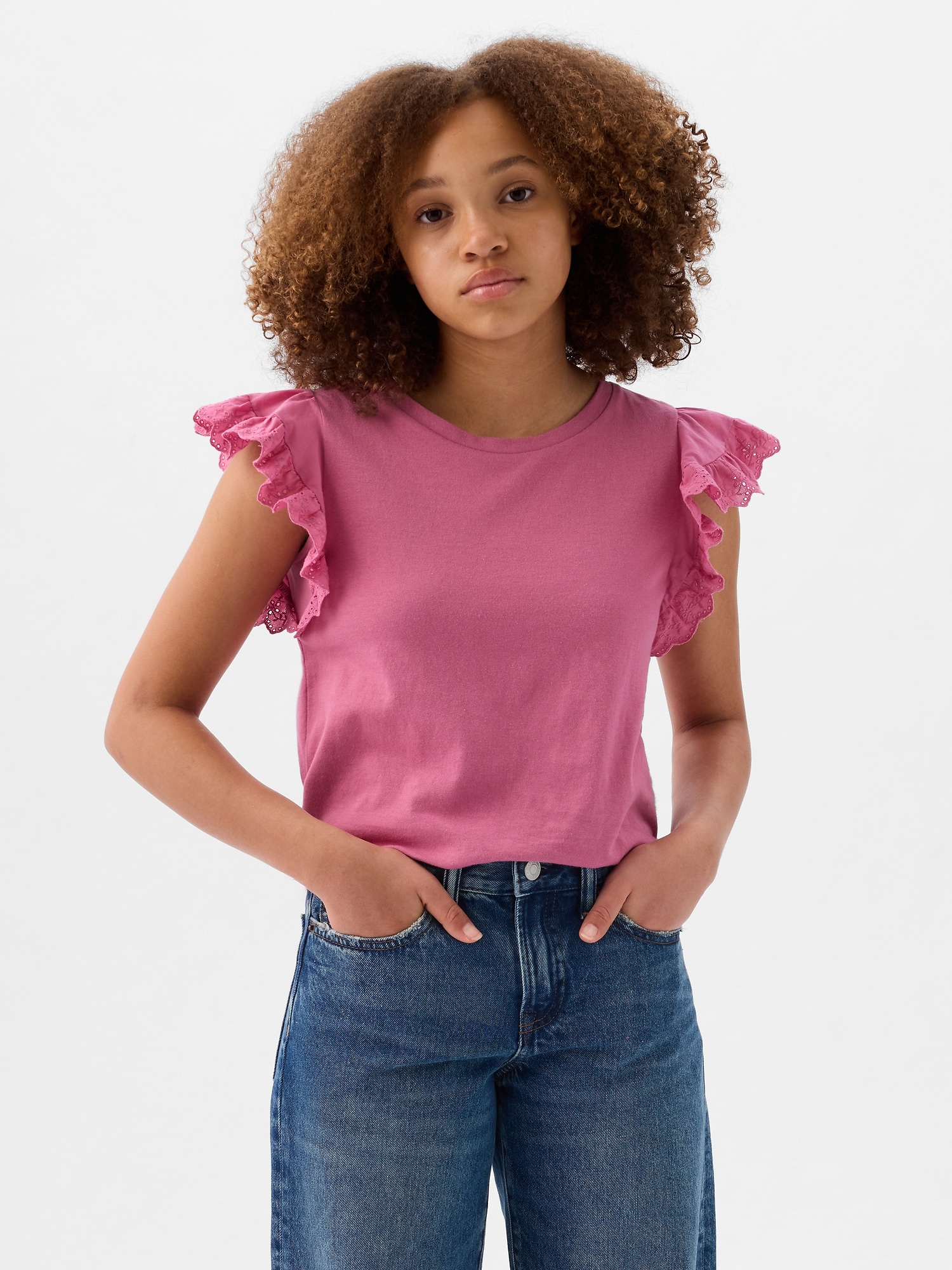 Kids Eyelet T-Shirt