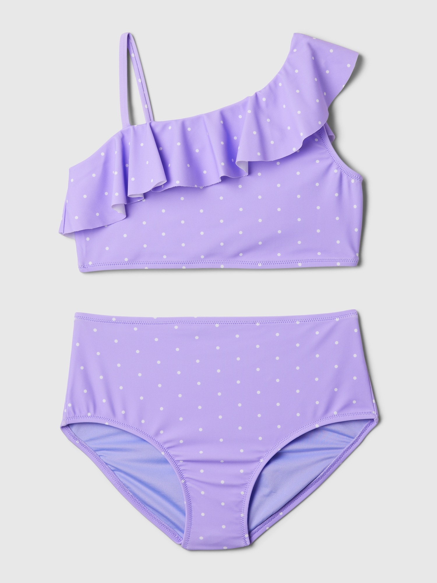 Tween/Teen: Asymmetrical Two Piece Swimsuit, Size 14/16
