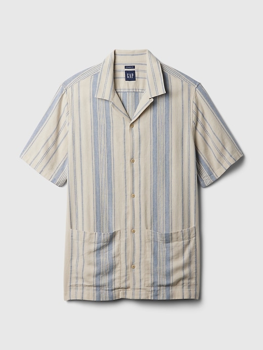 Image number 4 showing, Linen-Cotton Resort Shirt