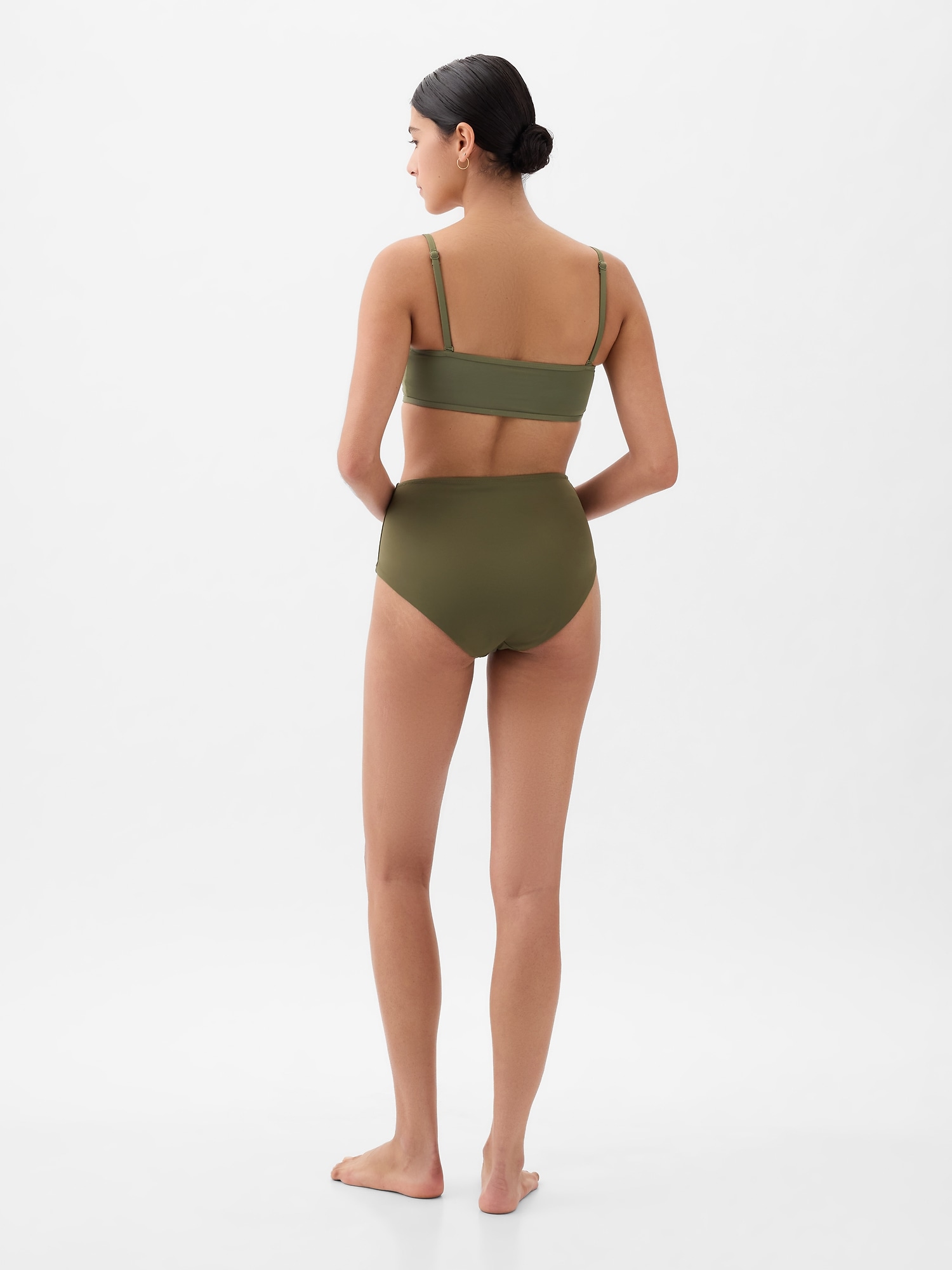 Bandeau bikini top, Collection 2022