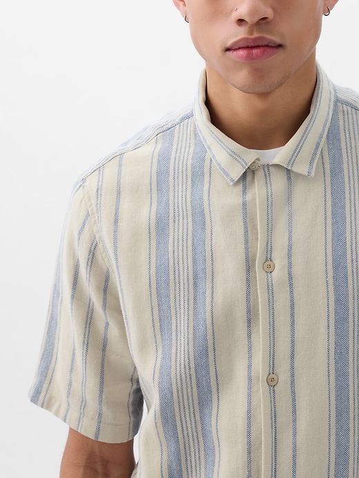 Image number 2 showing, Linen-Cotton Resort Shirt