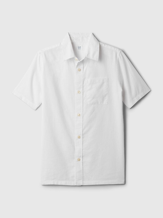 Image number 4 showing, Kids Linen-Cotton Shirt