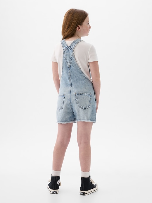 Image number 2 showing, Kids Denim Shortalls