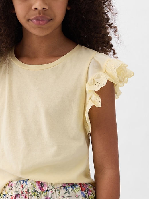 Image number 4 showing, Kids Eyelet T-Shirt