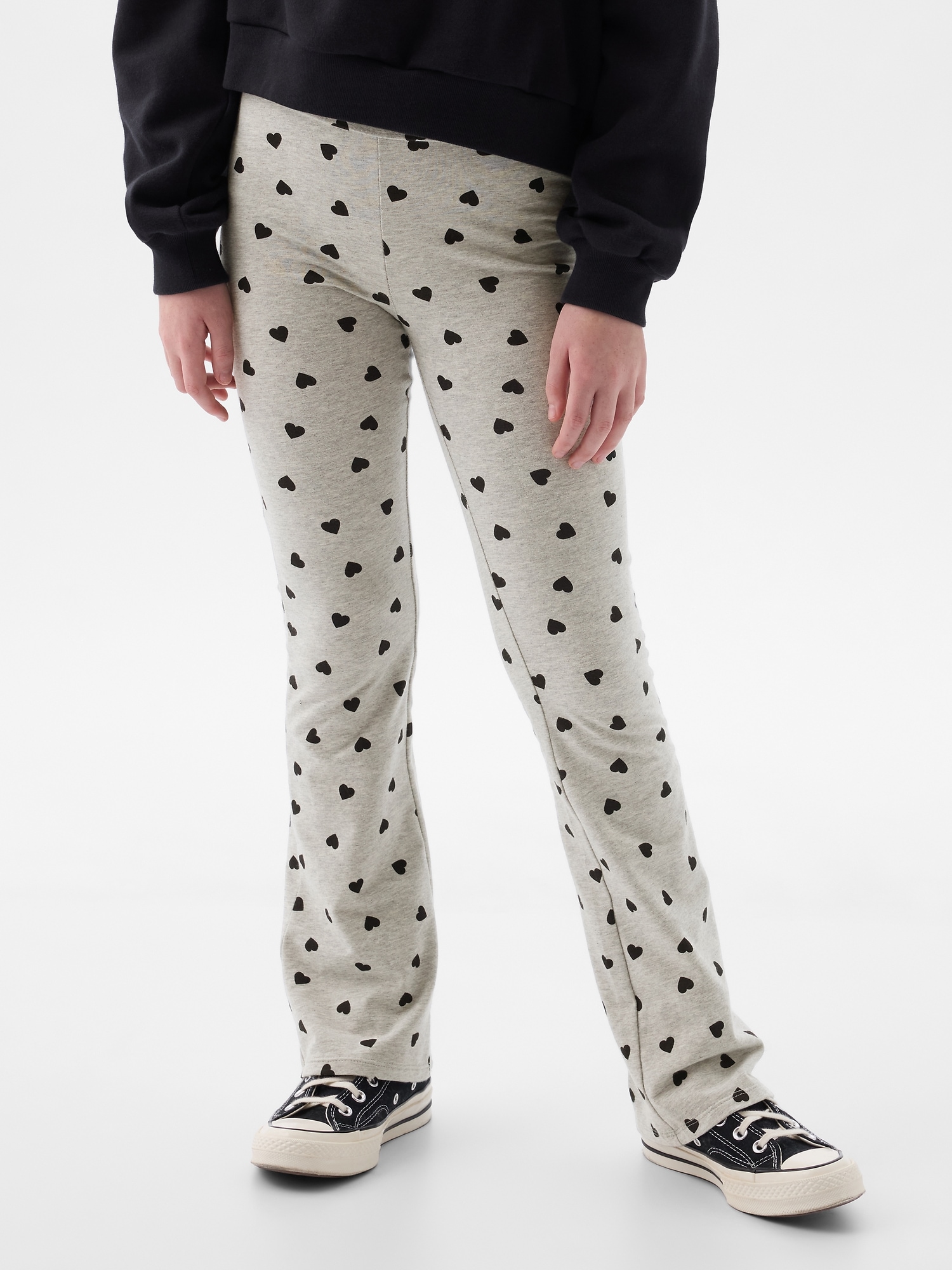Cotton:On active leggings with pocket in light polka dot