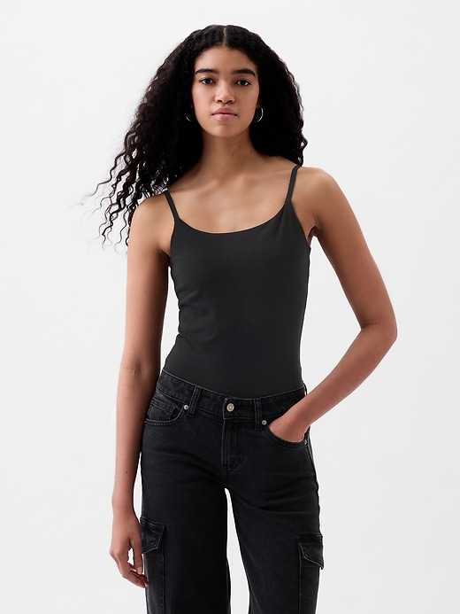 Image number 5 showing, Compact Jersey Cami Bodysuit