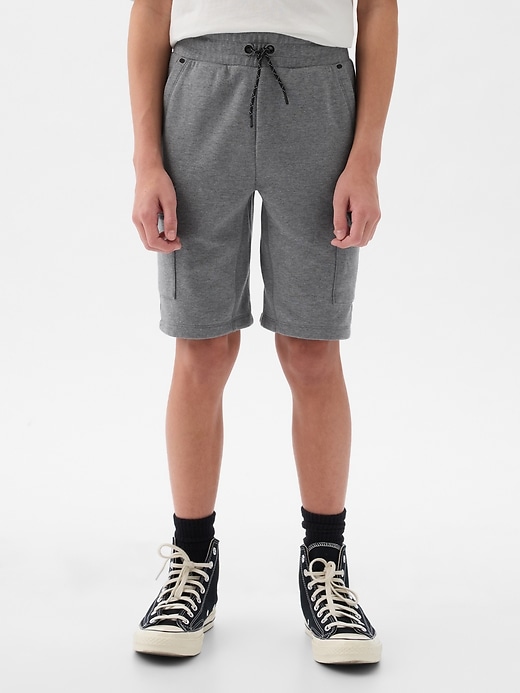 View large product image 1 of 6. GapFit Kids Fit Tech Cargo Shorts