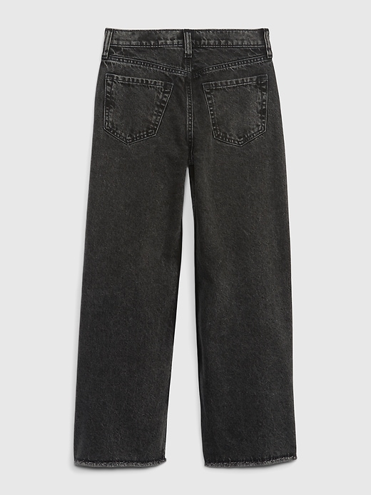 Image number 4 showing, Kids Low Rise Stride Wide-Leg Jeans