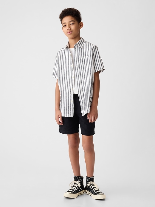 Image number 9 showing, Kids Linen-Cotton Shirt