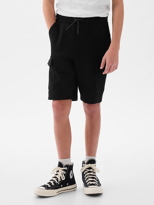 View large product image 1 of 6. GapFit Kids Fit Tech Cargo Shorts