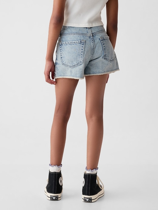 Image number 3 showing, Kids Low Rise Denim Shorts