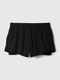 View large product image 13 of 14. GapFit Mid Rise Dolphin Running Shorts