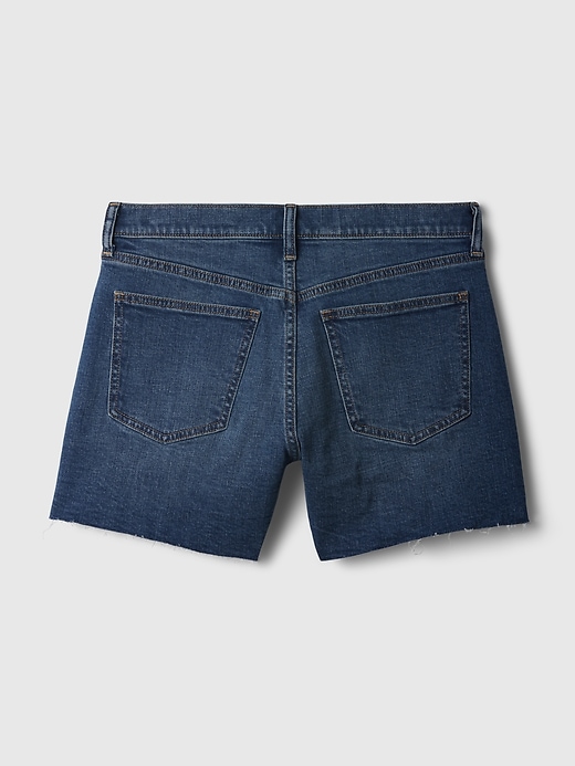 Image number 8 showing, 4" High Rise Girlfriend Denim Shorts