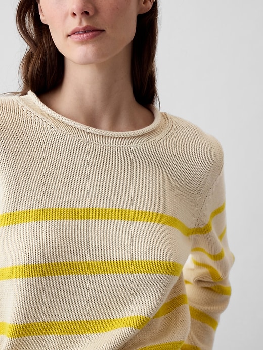 Image number 4 showing, Shrunken Roll Neck Sweater