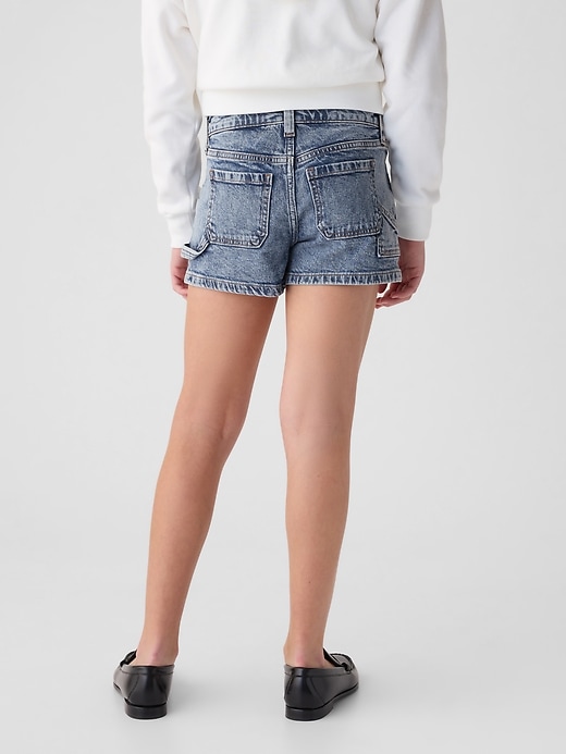 Image number 3 showing, Kids High-Rise Denim Shorts