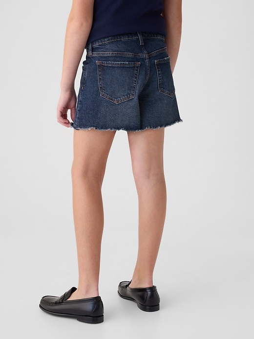 Image number 7 showing, Kids High-Rise Denim Shorts