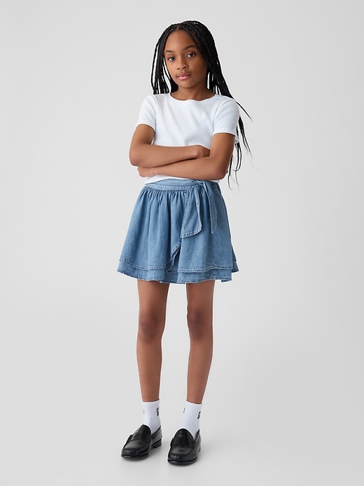 Image number 1 showing, Kids Denim Skirt