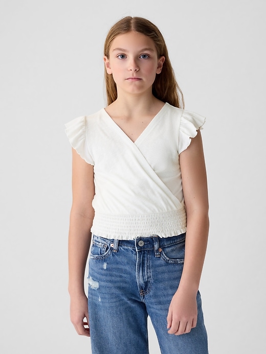 Image number 1 showing, Kids Wrap Top