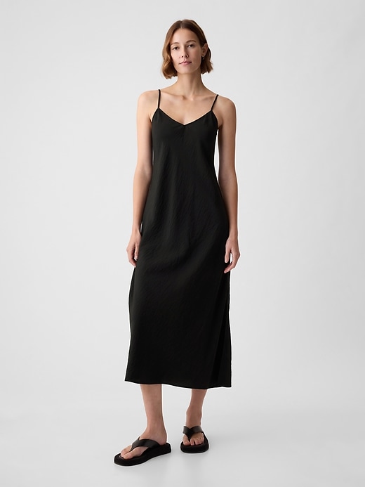 Image number 8 showing, Satin Midi Dress