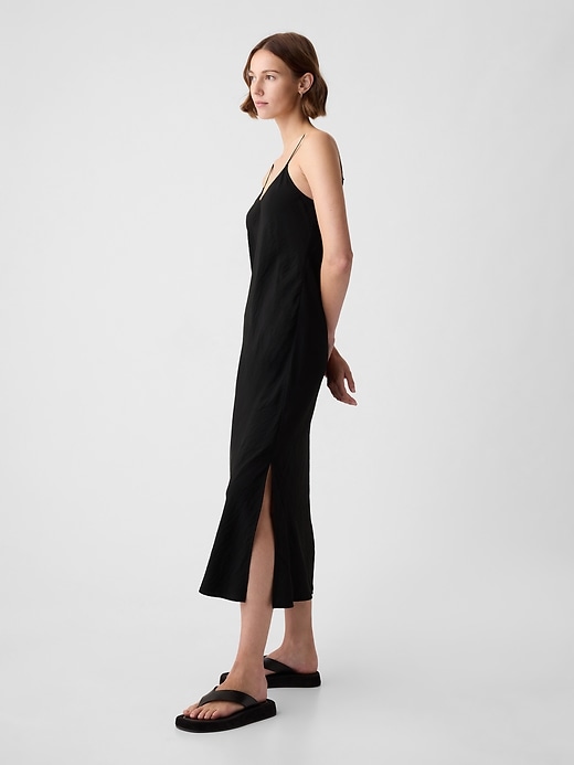 Image number 9 showing, Satin Midi Dress