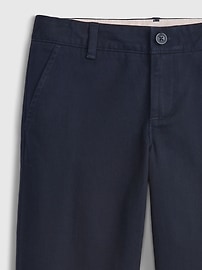 View large product image 4 of 6. Kids Uniform Skinny Khakis with Gap Shield