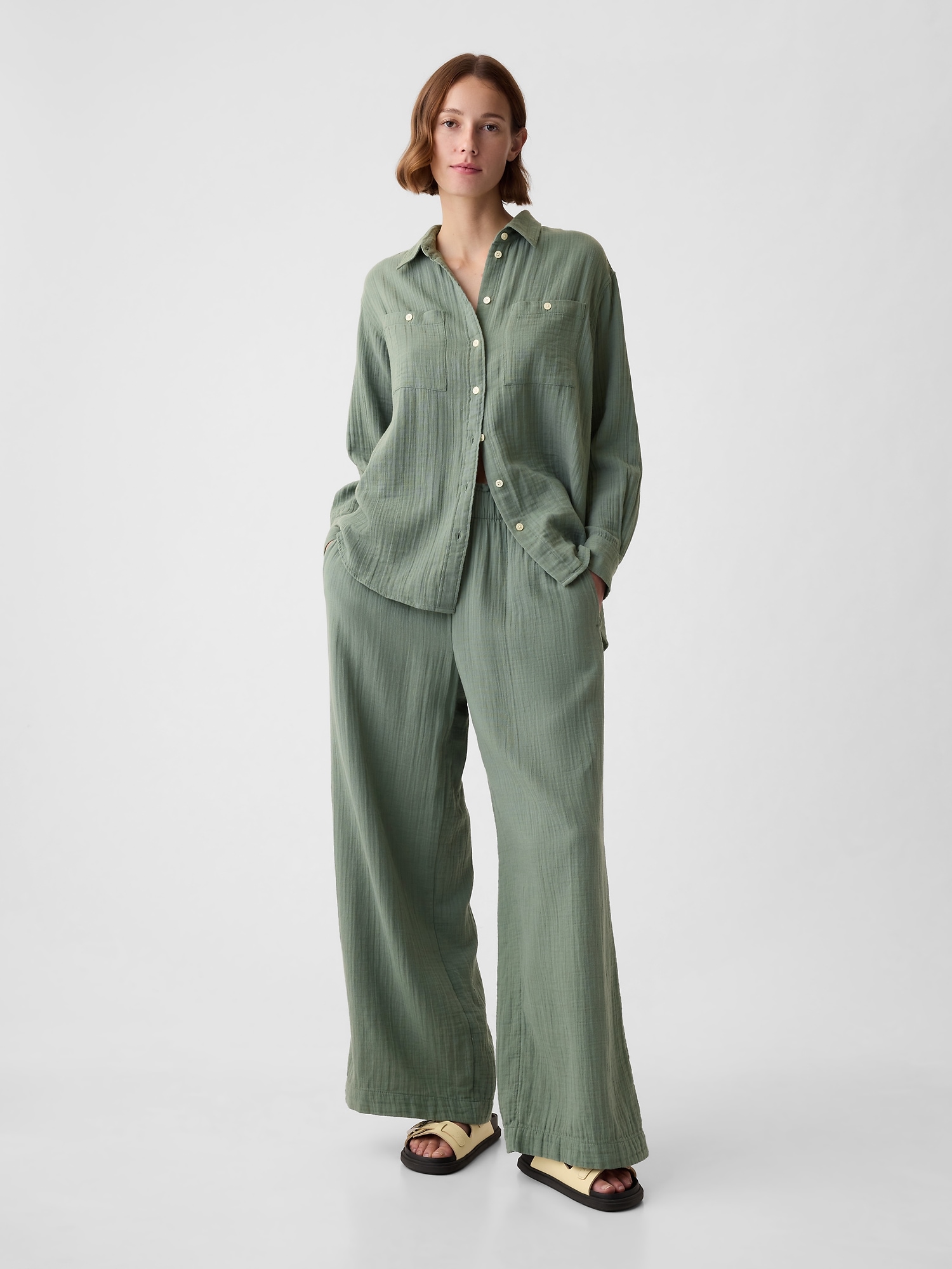 Gap wide leg pants hotsell