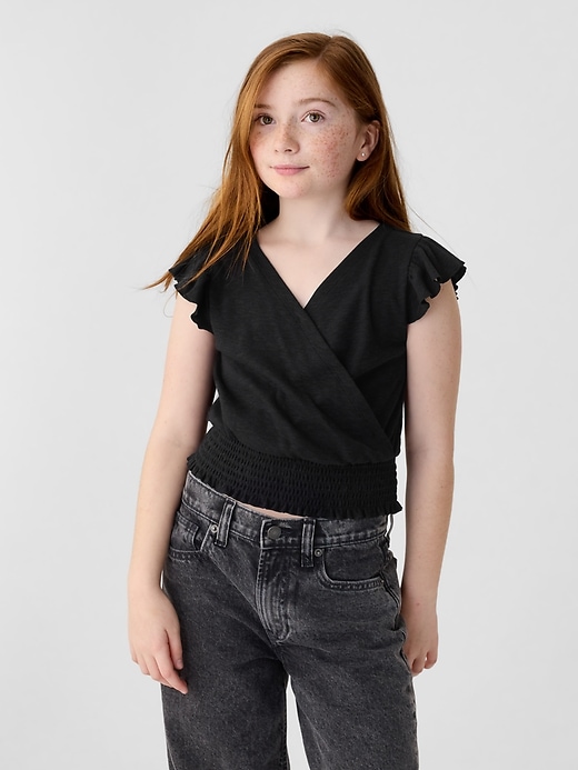 Image number 1 showing, Kids Wrap Top