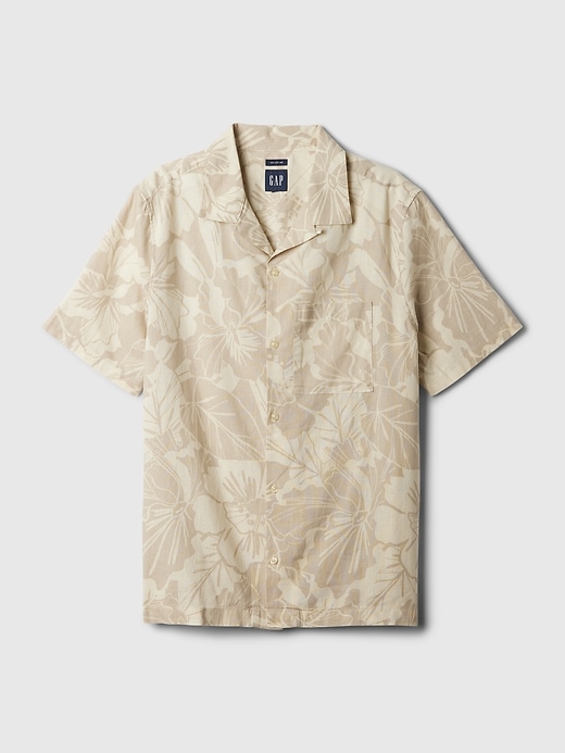 Image number 7 showing, Linen-Cotton Shirt