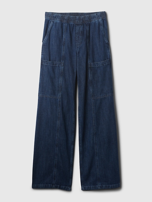 Image number 7 showing, High Rise Utility Easy Jeans