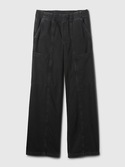 Image number 7 showing, High Rise Utility Easy Jeans