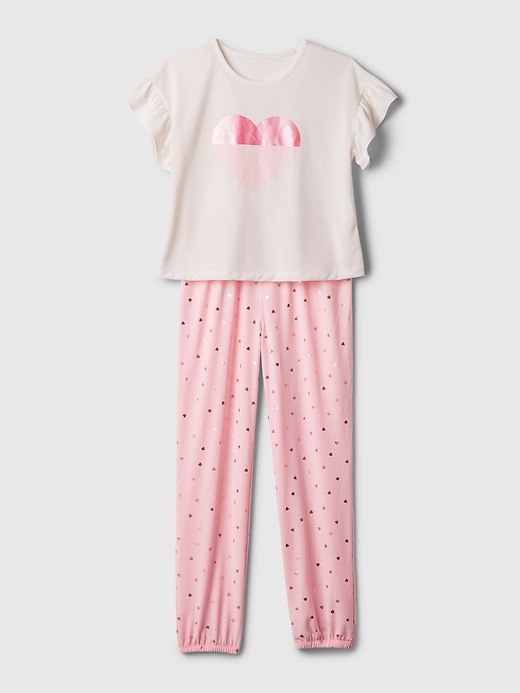 Image number 3 showing, Kids Recycled PJ Jogger Set