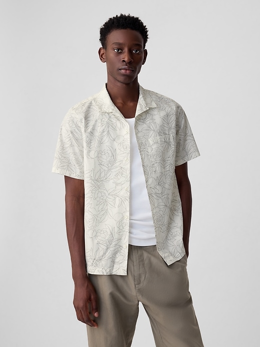 Resort Poplin Shirt in Standard Fit