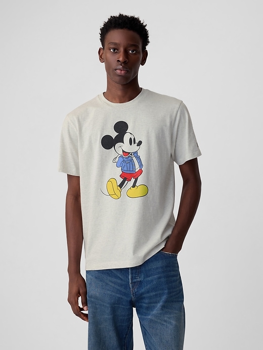 View large product image 1 of 1. Gap &#215 Disney Mickey Mouse Graphic T-Shirt