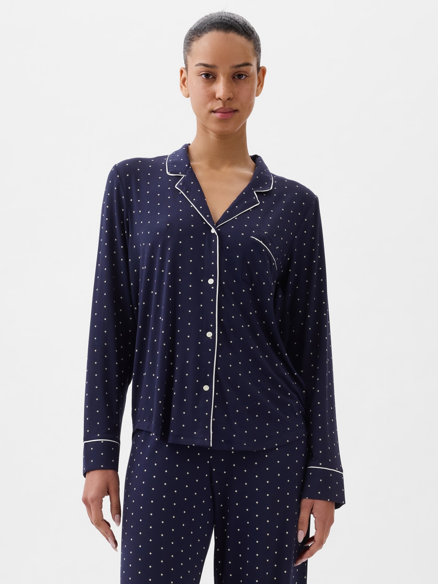 Solid TENCEL™ Modal Pajama Set