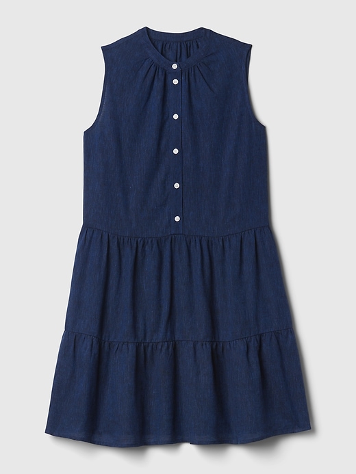 Image number 6 showing, Eyelet Mini Shirtdress