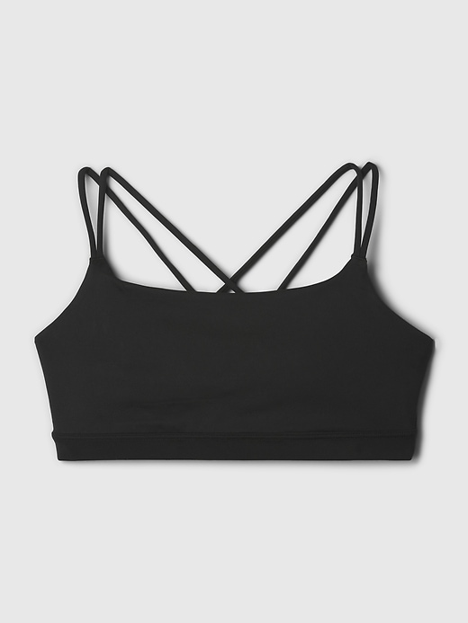 Image number 8 showing, GapFit Power Medium Impact Strappy Sports Bra