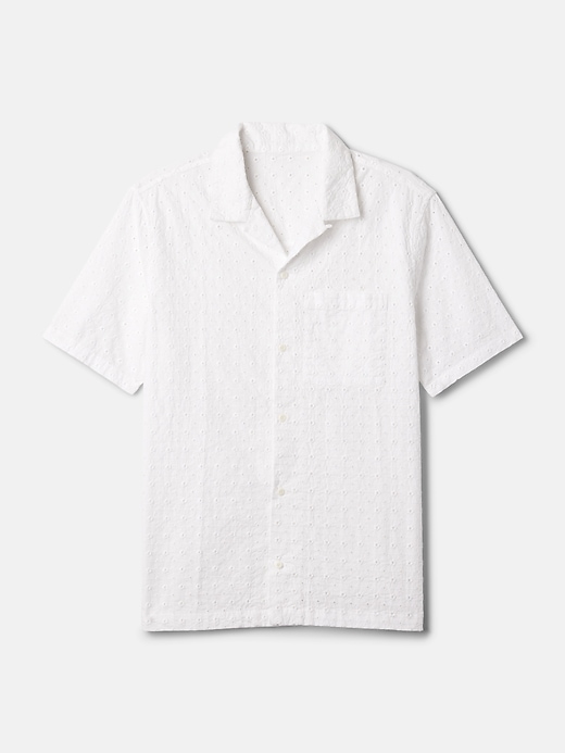 Image number 4 showing, Eyelet Resort Shirt