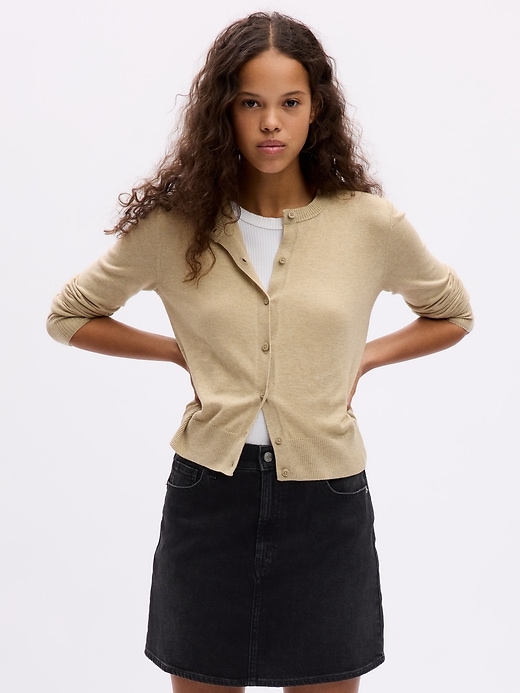 Image number 3 showing, Lightweight CashSoft Cardigan