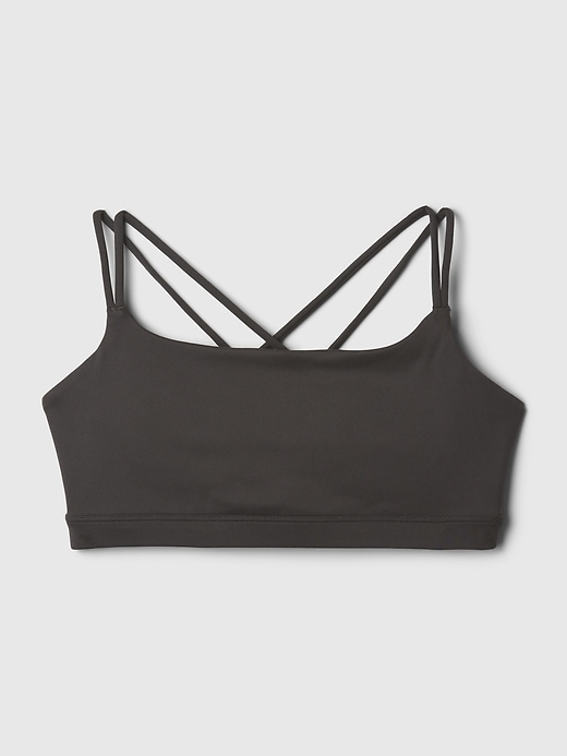 Image number 4 showing, GapFit Power Medium Impact Strappy Sports Bra