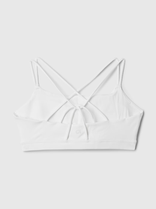 Image number 5 showing, GapFit Power Medium Impact Strappy Sports Bra