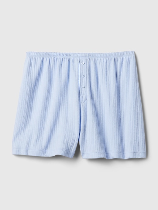 Image number 4 showing, Pointelle PJ Shorts