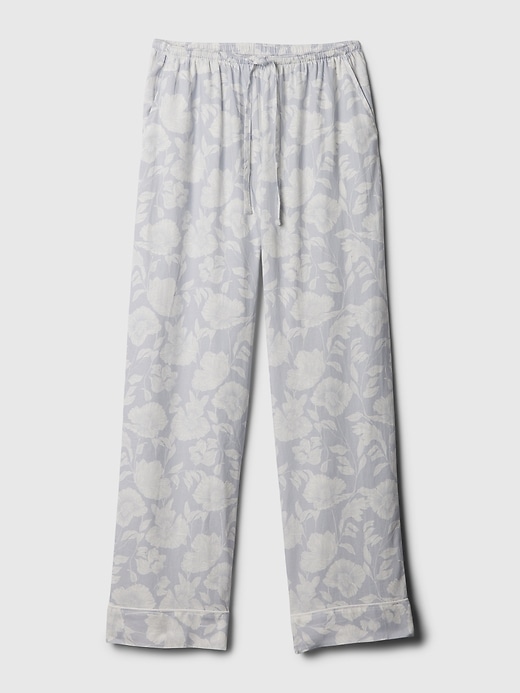 Image number 10 showing, Linen-Blend PJ Pants