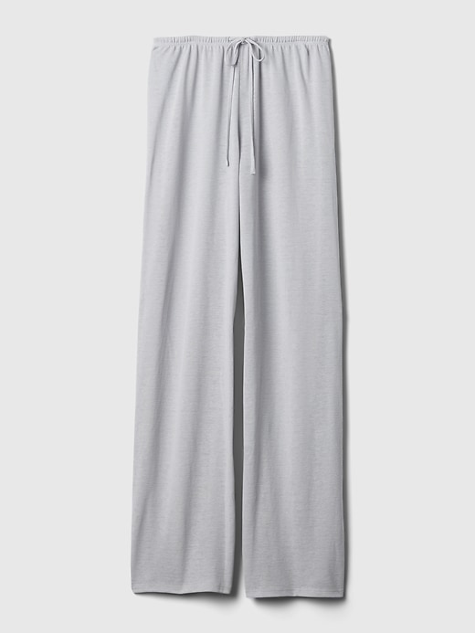 Image number 7 showing, Linen-Blend PJ Pants