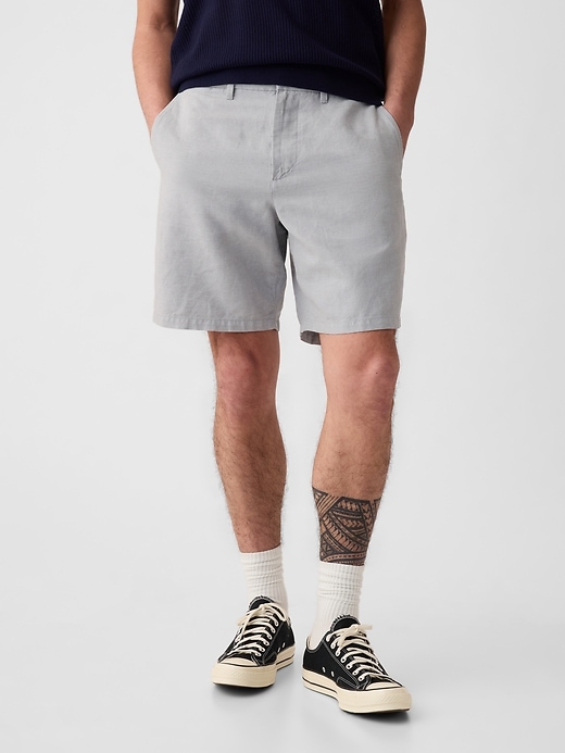 8 Linen-Cotton Shorts