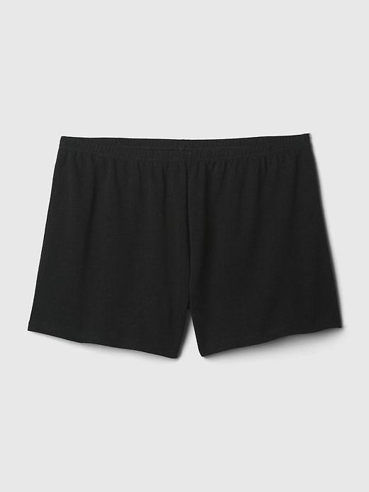 Image number 4 showing, Linen-Blend PJ Shorts