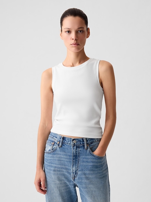 Image number 1 showing, Modern Shell Tank Top