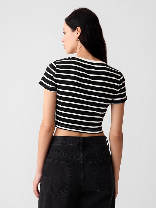 Image number 2 showing, Modern Rib Cropped T-Shirt