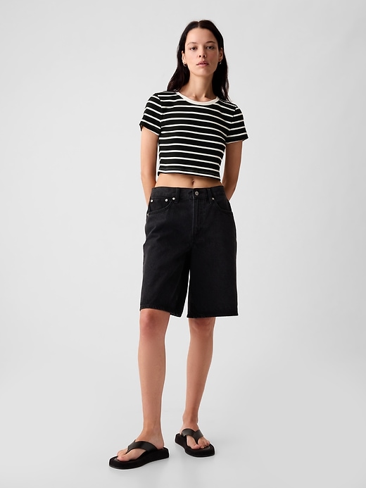 Image number 10 showing, Modern Rib Cropped T-Shirt