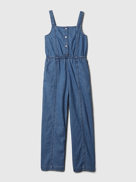 Image number 3 showing, Kids Denim Jumpsuit